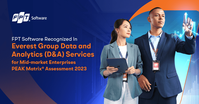 FPT Software Recognized in Everest Group Data and Analytics (D&A) Services for Mid-market Enterprises PEAK Matrix® Assessment 2023